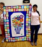 Carolle LeMonnier and Georgiann Morrissey - Quilt for Merlyn